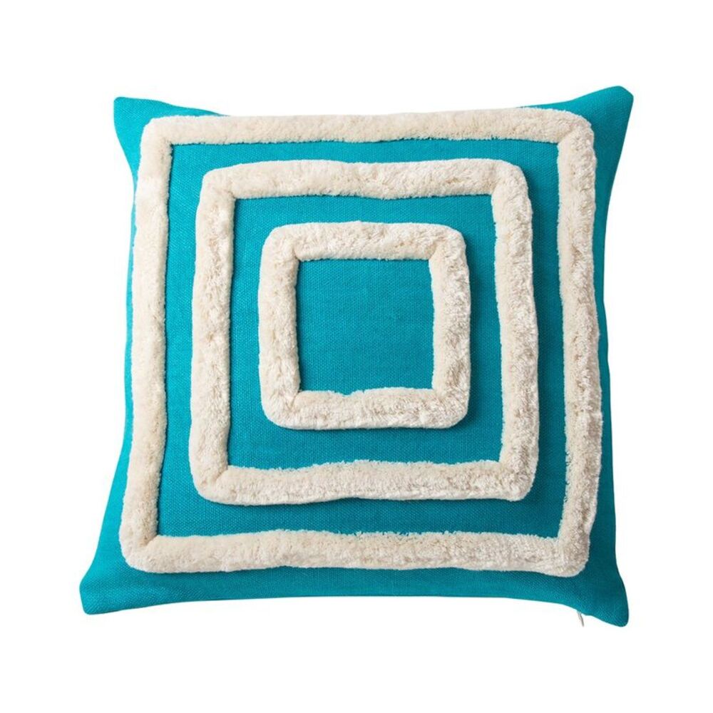 Jonathan Adler Pimlico Squares Pillow, Blue
